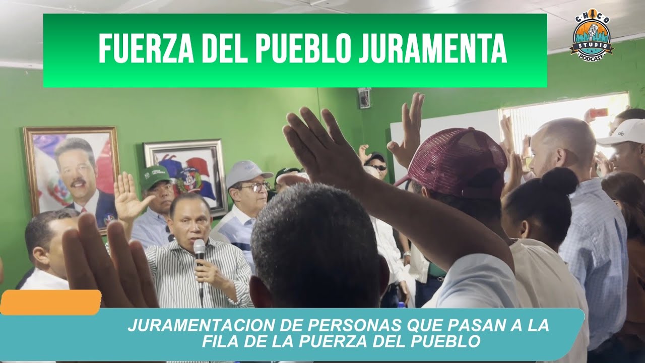 FUERZA DEL PUEBLO JURAMENTA A.............
