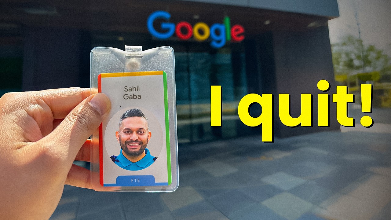 Я уволился из Google. Вот о чем они молчат.