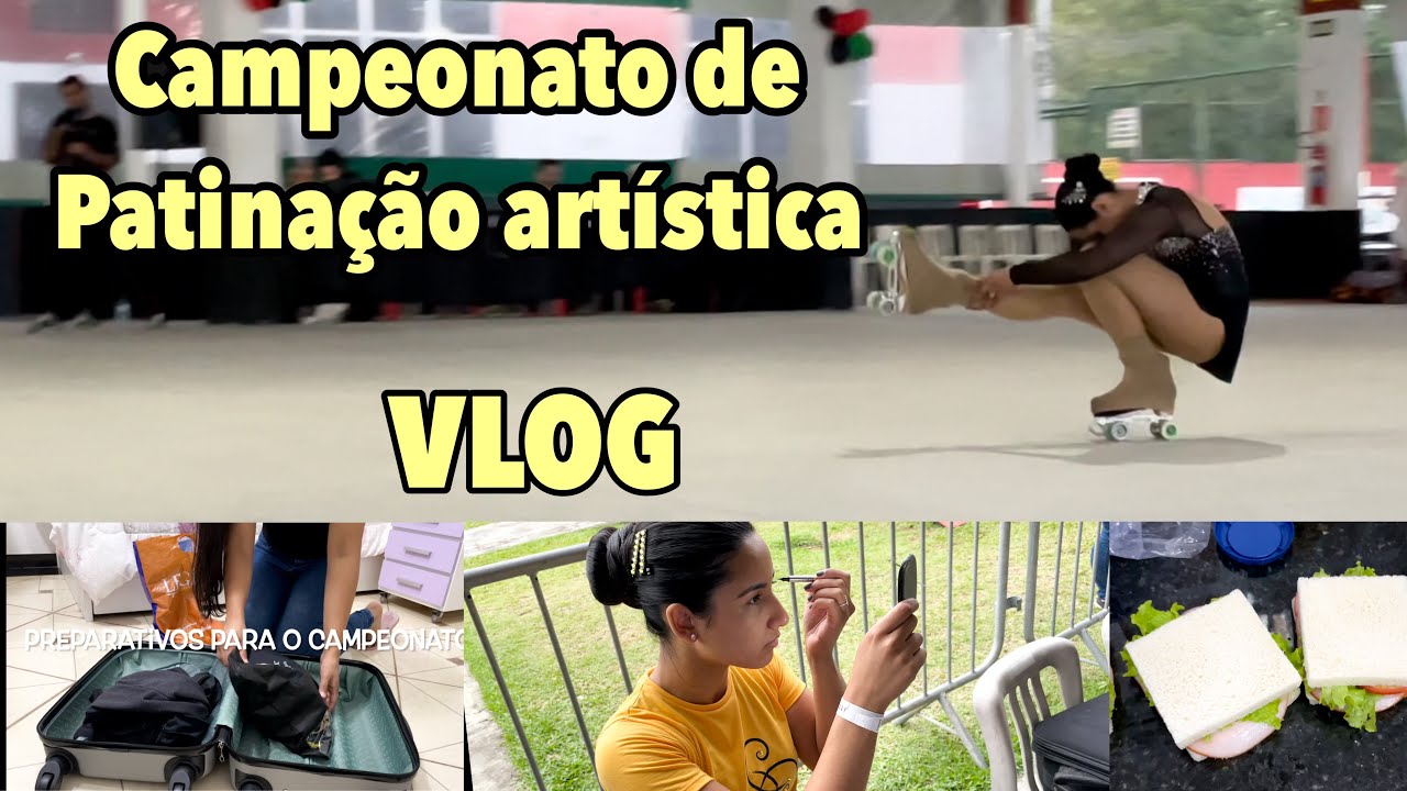 Competição de patinação artística 1ª Copa Patinart Beira Mar 2021 - como é uma competição? Vlog