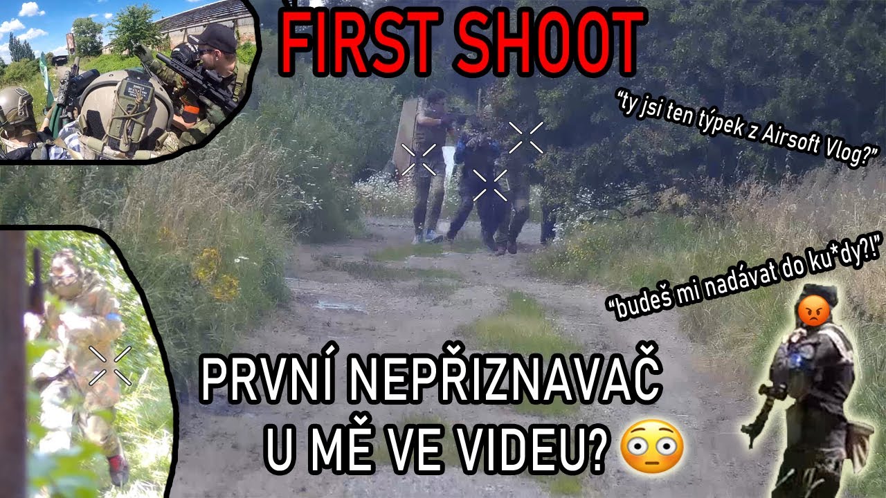 AIRSOFT CZ |  CQB ŠTÍPAČKA 💣 | AIRSOFTOVÝ CHEATER ?! 😳 | Raptor War: First Shot