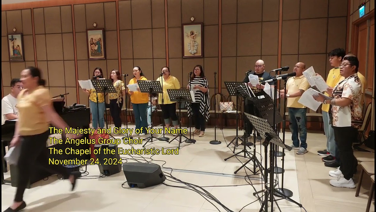 THE MAJESTY AND GLORY OF YOUR NAME | The Chapel of the Eucharistic Lord SM Megamall 11/24/2024 2p.m.