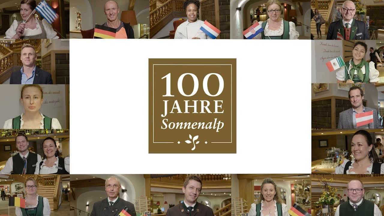Zusammenhalt & Teamgeist seit 100 Jahren - 100 Jahre Sonnenalp
