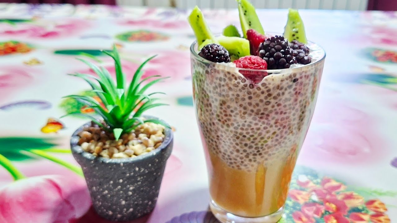 ⚡ Cea mai buna budinca cu semințe de chia, desertul perfect în fiecare zi 🫶💚 