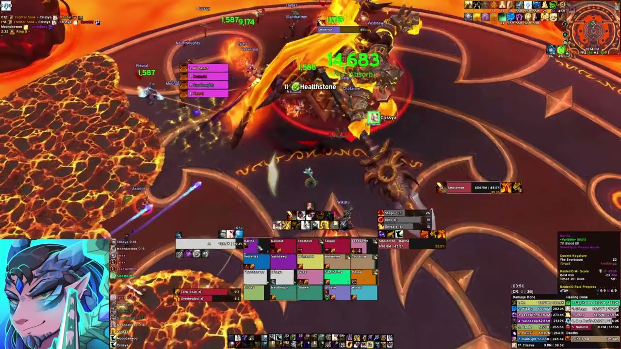 Mythic Smolderon - Disc Priest PoV