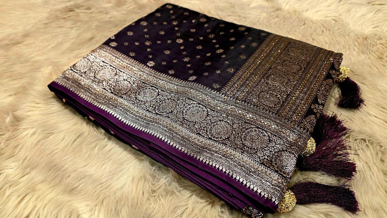 beautiful traditional tana bana sarees, latest saree design for party wear, mh jewel pro 