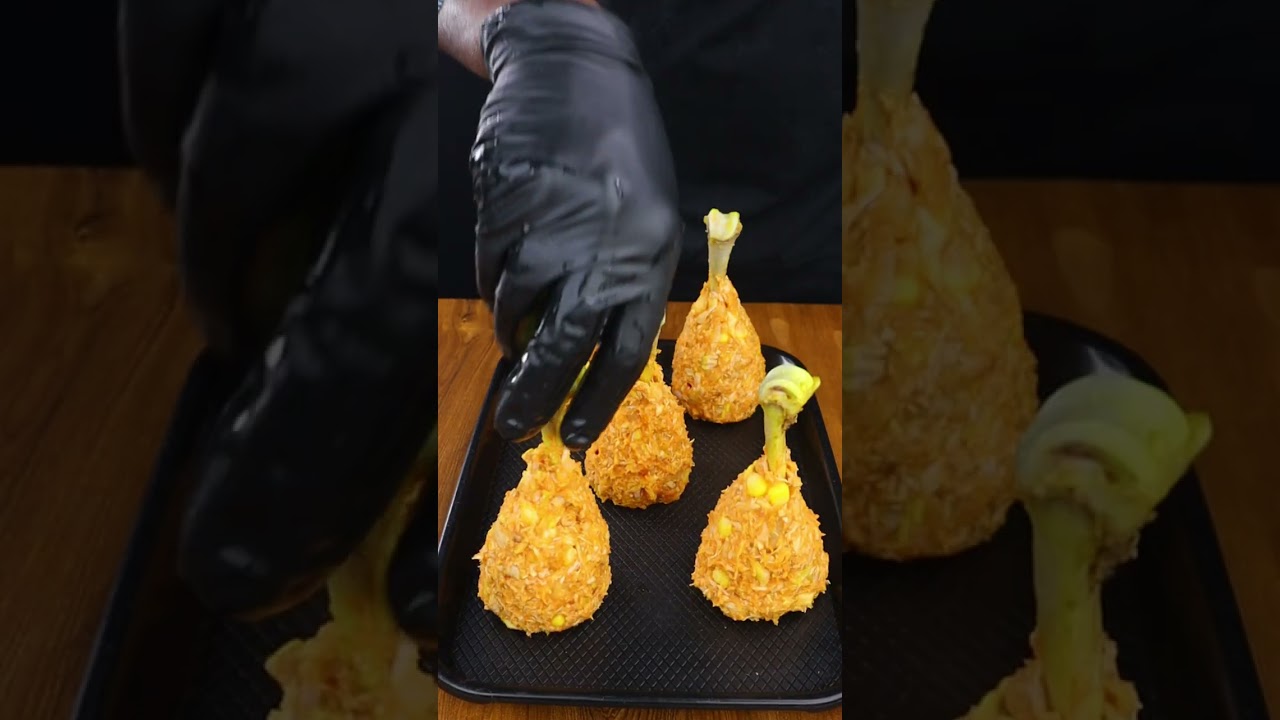 Fried Chicken Legs ASMR #shorts