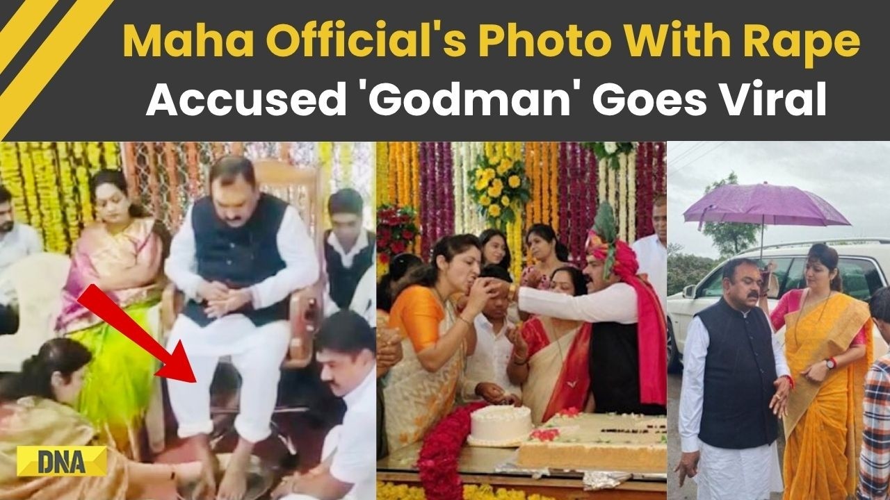 Nashik News: Fresh Row Erupts Over Maharashtra Official Seen in Photos With &lsquo;Godman&rsquo; Ashok Kharat