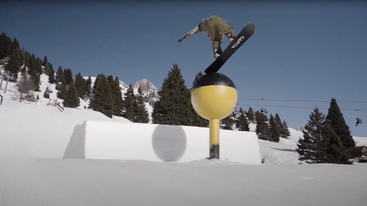 DOLOMITI SUPERSKI // Homeruns with Simon Gruber at Snowpark San Pellegrino