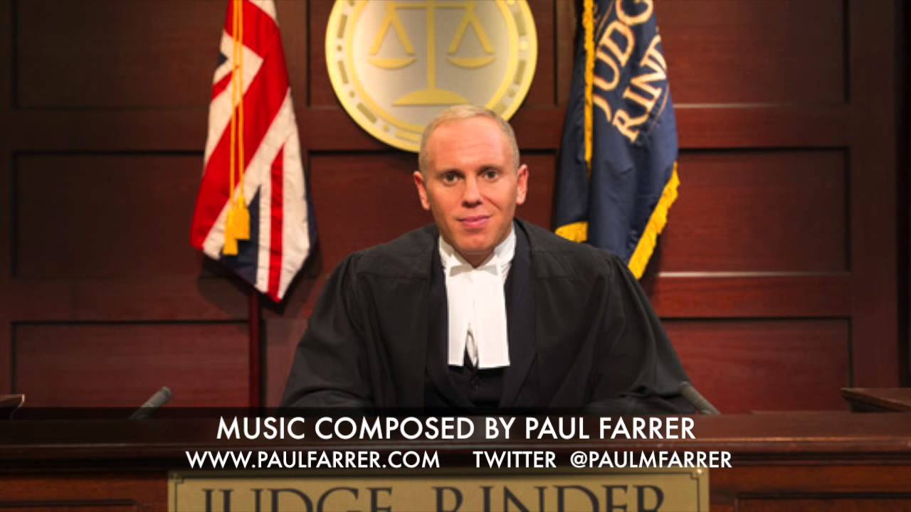 Judge Rinder Theme Music by Paul Farrer