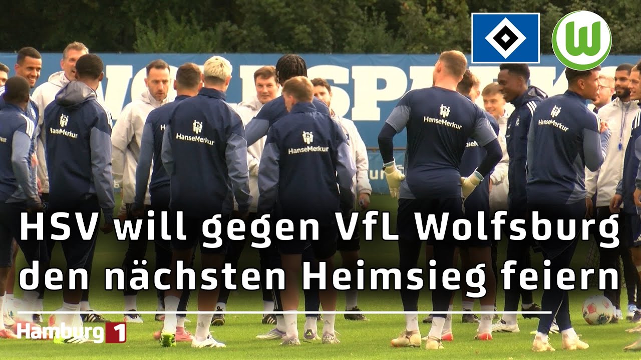 Unruhe beim kommenden Gegner: HSV will gegen kriselnden VfL Wolfsburg den nächsten Heimsieg feiern