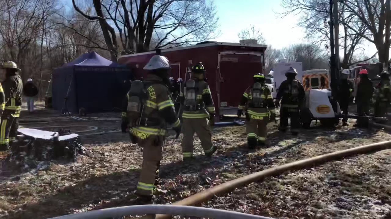 Post Fire Decon in Cold Weather - On Scene Wet Decon