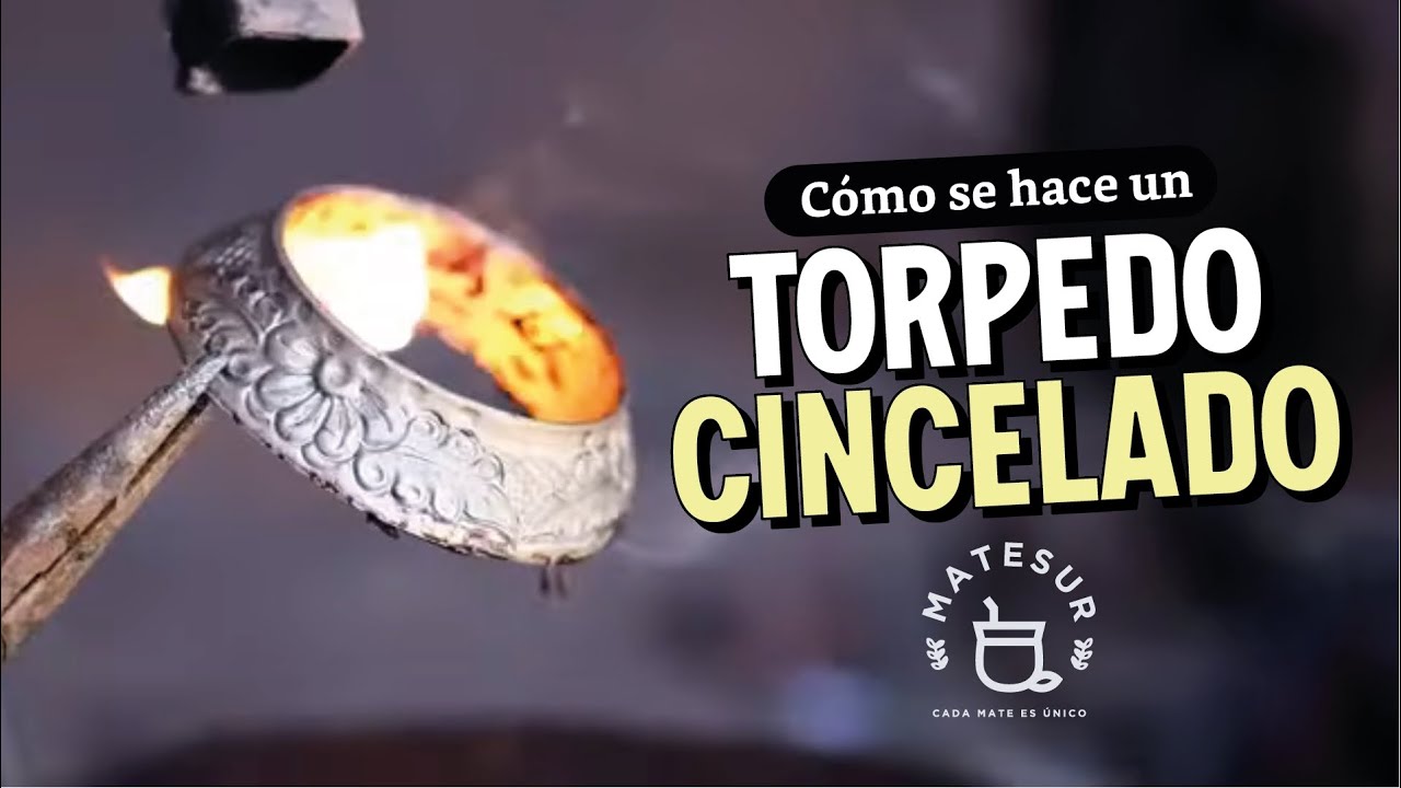 Como se hace un mate torpedo artesanal cincelado en lacre - Matesur