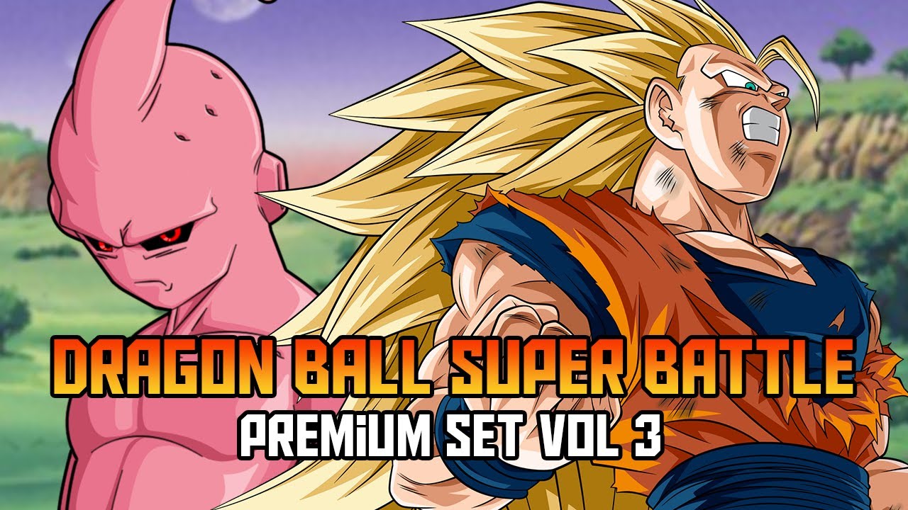 Unboxing Dragon Ball Carddass Premium box set Superbattle Vol 3
