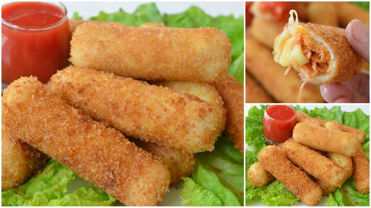 BREAD FINGERS || Peri-Peri Chicken Cheese Fingers (RAMADAN SPECIAL) by YES I CAN COOK