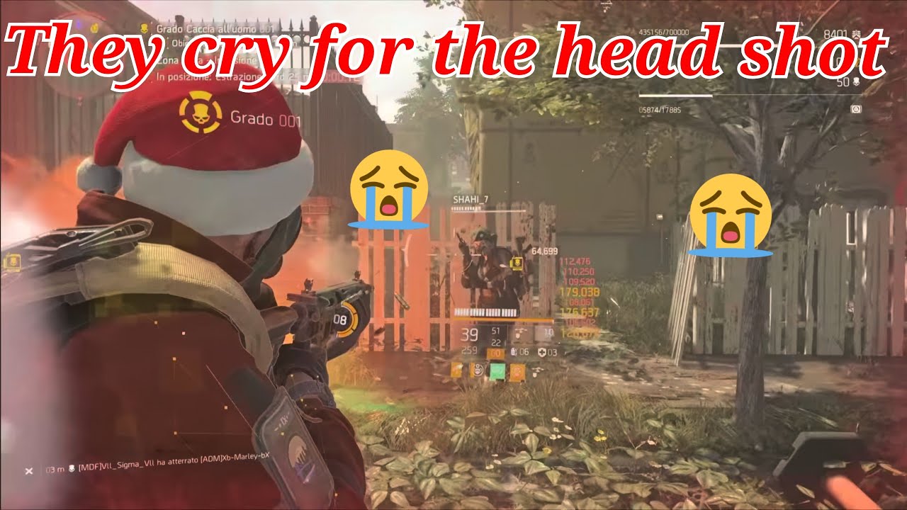 THE DIVISION 2 ASMR Headshot montage Eagle bearer Big horn and Nemesis T.U.22.2