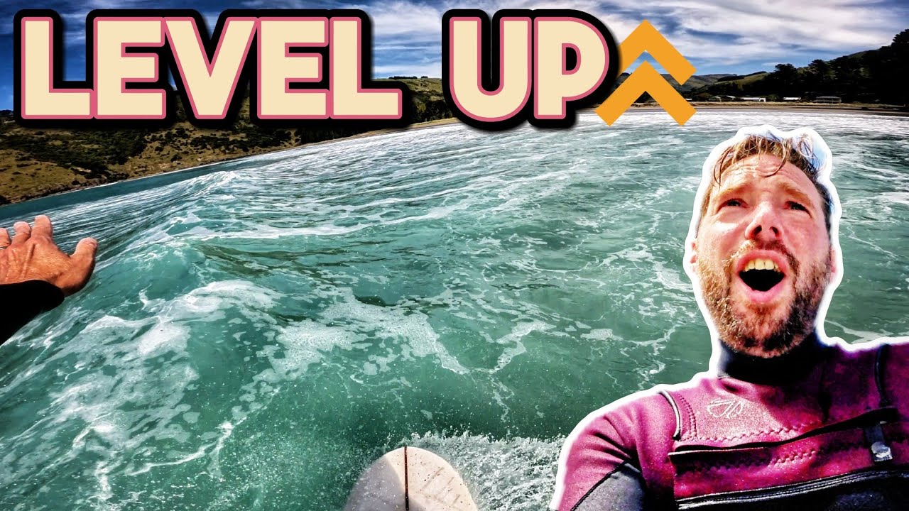 SURF HERO INSPIRES MY BEST EVER CROSS-STEP! | POV Surf NZ