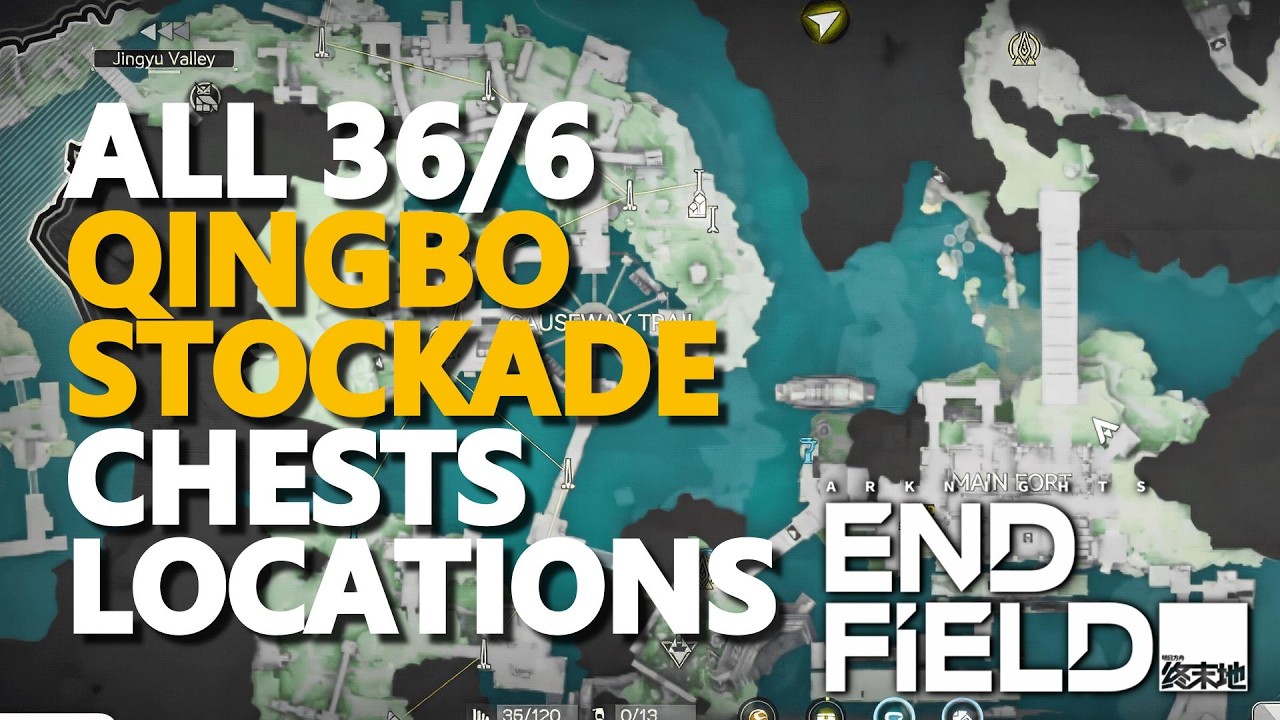 All Qingbo Stockade Chests Locations Arknights Endfield Wuling