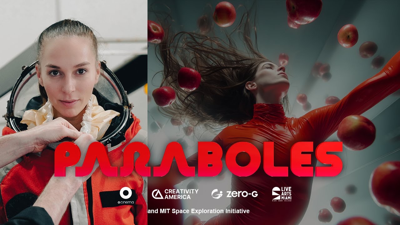 PARABOLES A Multimedia Performance for Space in Microgravity ! Join our Kickstarter