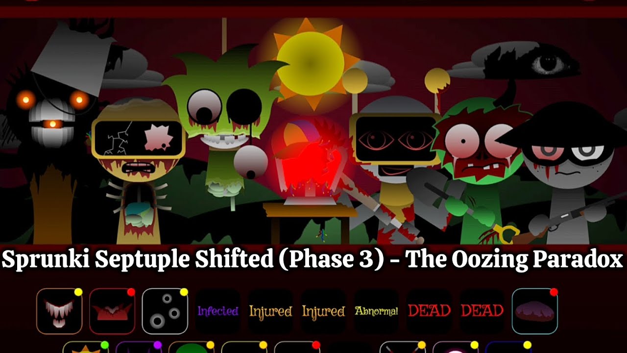Sprunki Septuple Shifted (Phase 3) - The Oozing Paradox #sprunki #incrediboxsprunki 