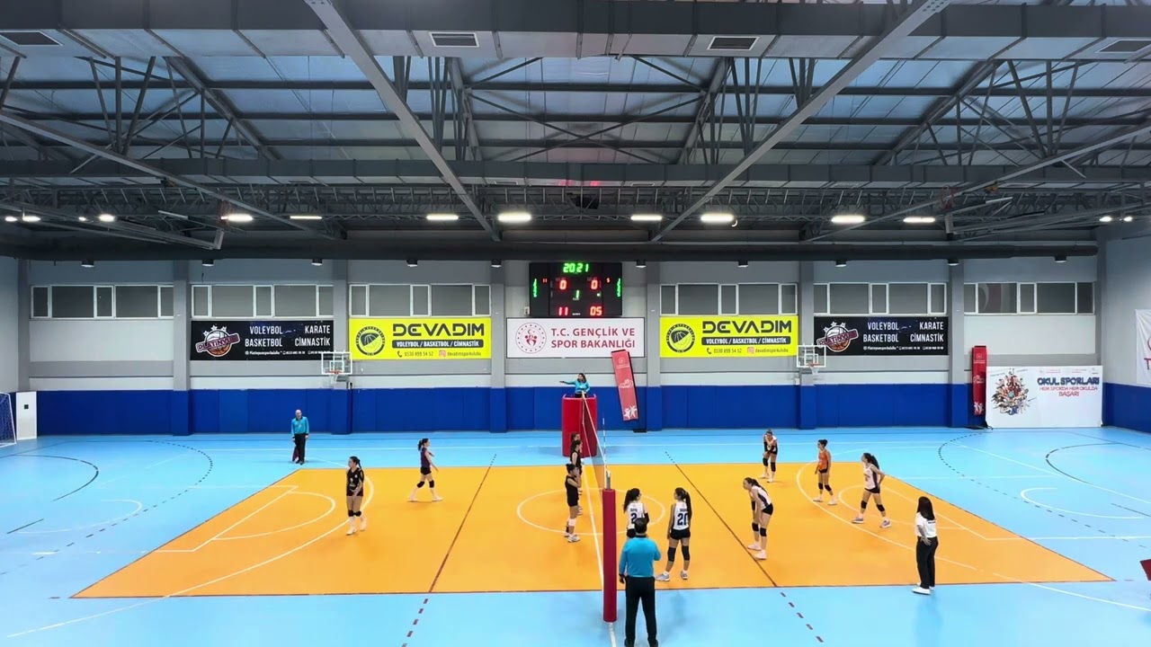 Ada Yıldızları v. Mavi Yıldızlar TVF Genç Kız 1. Lig Maçı - video 3