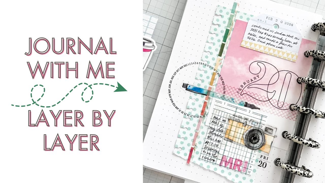 layer by layer |  my creative journal process