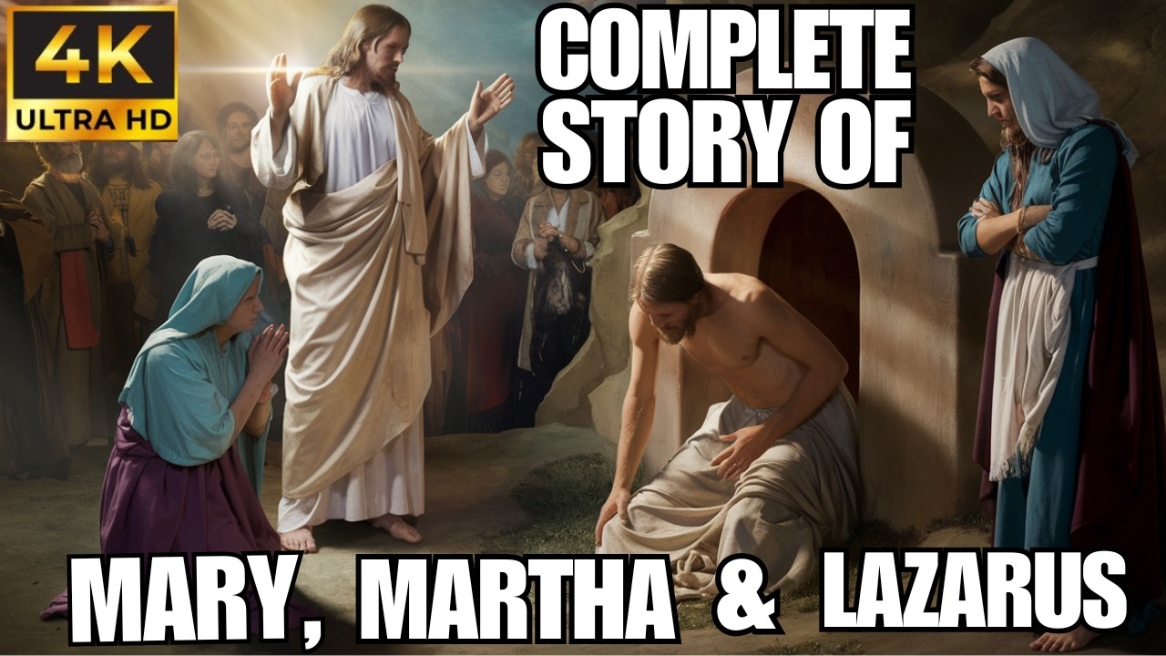 The Complete Story of Mary, Martha, and Lazarus | Faith, Friendship & Resurrection Power