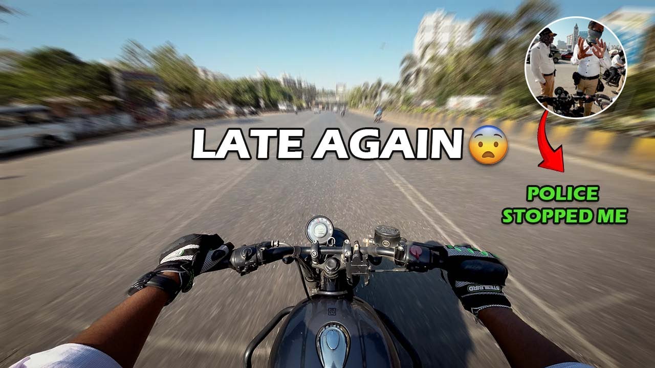 LATE FOR MY OFFICE😳| Hunter 350 POV Ride [RAW 4K]