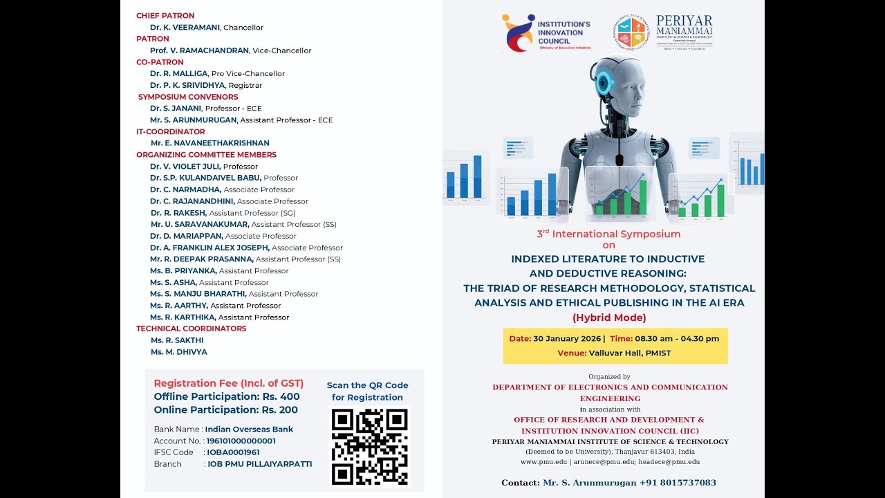 3rd International Symposium on INDEXED LITERATURE TO INDUCTIVE AND DEDUCTIVE REASONING