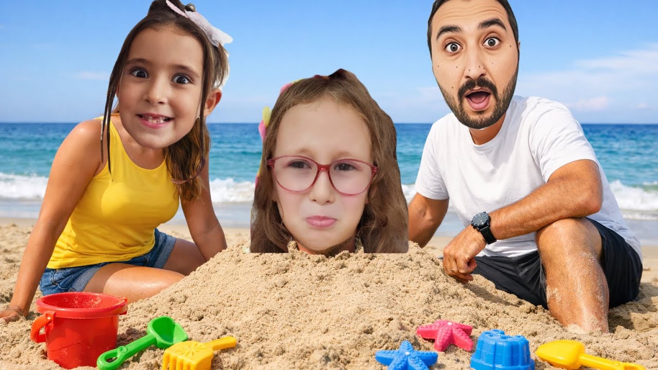 BANU ALYA VE BABASI BAHARI DERİN KUMA GÖMDÜ !! 
