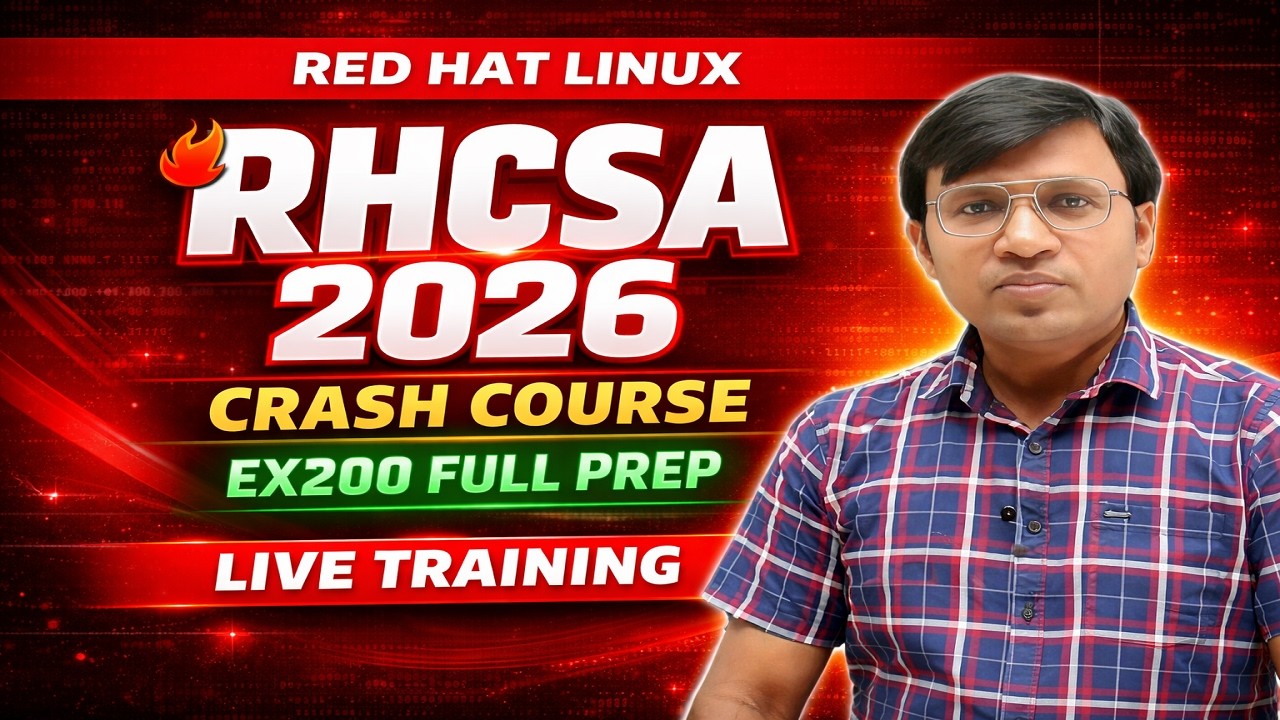 RHCSA Crash Course 2026 🔥 | Red Hat Linux Certification Full Training | EX200 Prep | ICNT Gyan