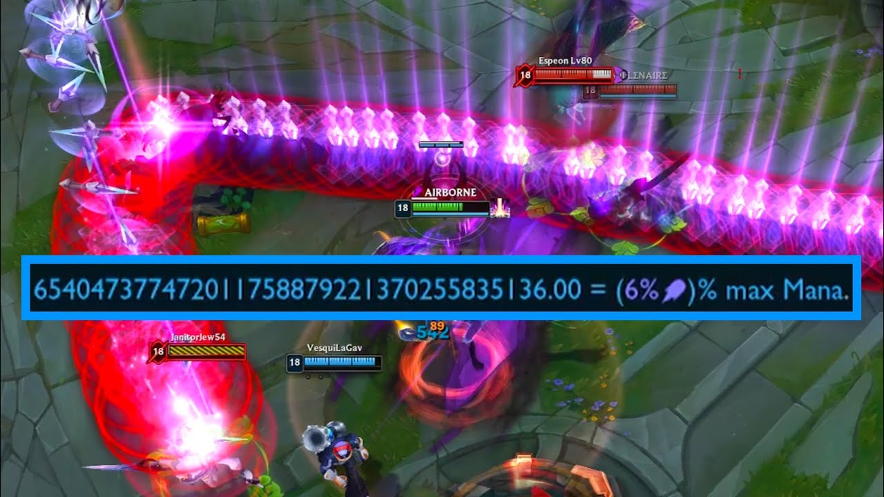 More than 340 Undecillion Mana = Zero Cooldowns on every Champion!