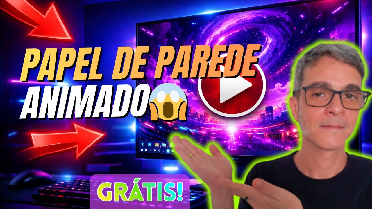 Descubra o SEGREDO para ter PAPEL DE PAREDE ANIMADO no Windows sem Gastar Nada!