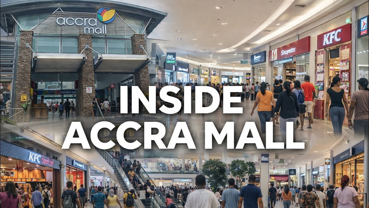 Inside Accra Mall 🇬🇭 | Ghana’s First Modern Shopping Mall