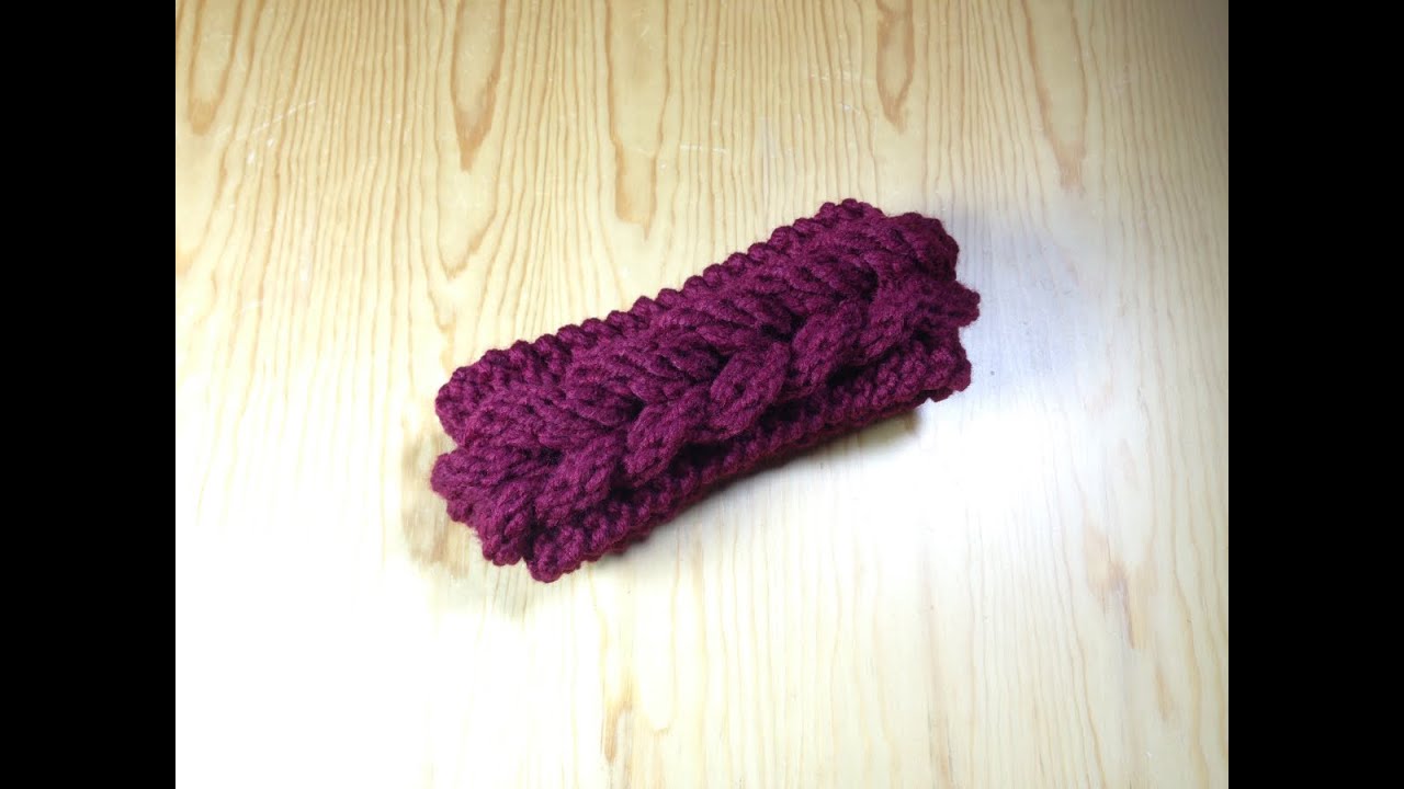 How to Easy Loom Knit a Braided Headband / Ear Warmer (DIY Tutorial)