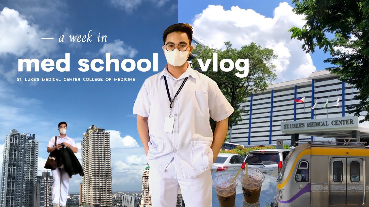 VLOG • a week in med school 🇵🇭 st. luke’s college of medicine 👨🏻‍⚕️