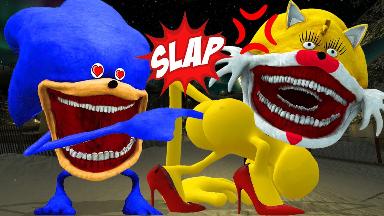 WHAT HAPPENS WHEN SHIN SONIC TAPES PRANKS SONICTAIL TAPES LOVE IN GARRYS MOD!