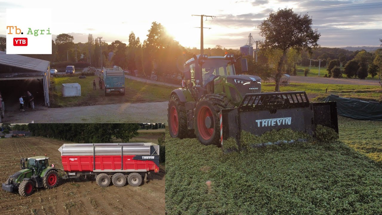 ENSILAGE 2021🌽 / Fendt 939 & 724 / Claas Jaguar 940 / Cuma des tertres & Eta FERET [ Dji, Gopro ]