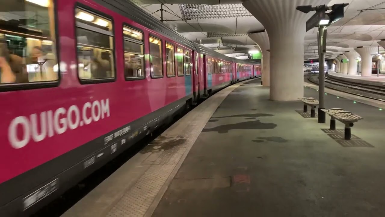 D&eacute;part du OUIGO Classique 4085 de Paris Austerlitz pour Nantes Via Les Aubrais