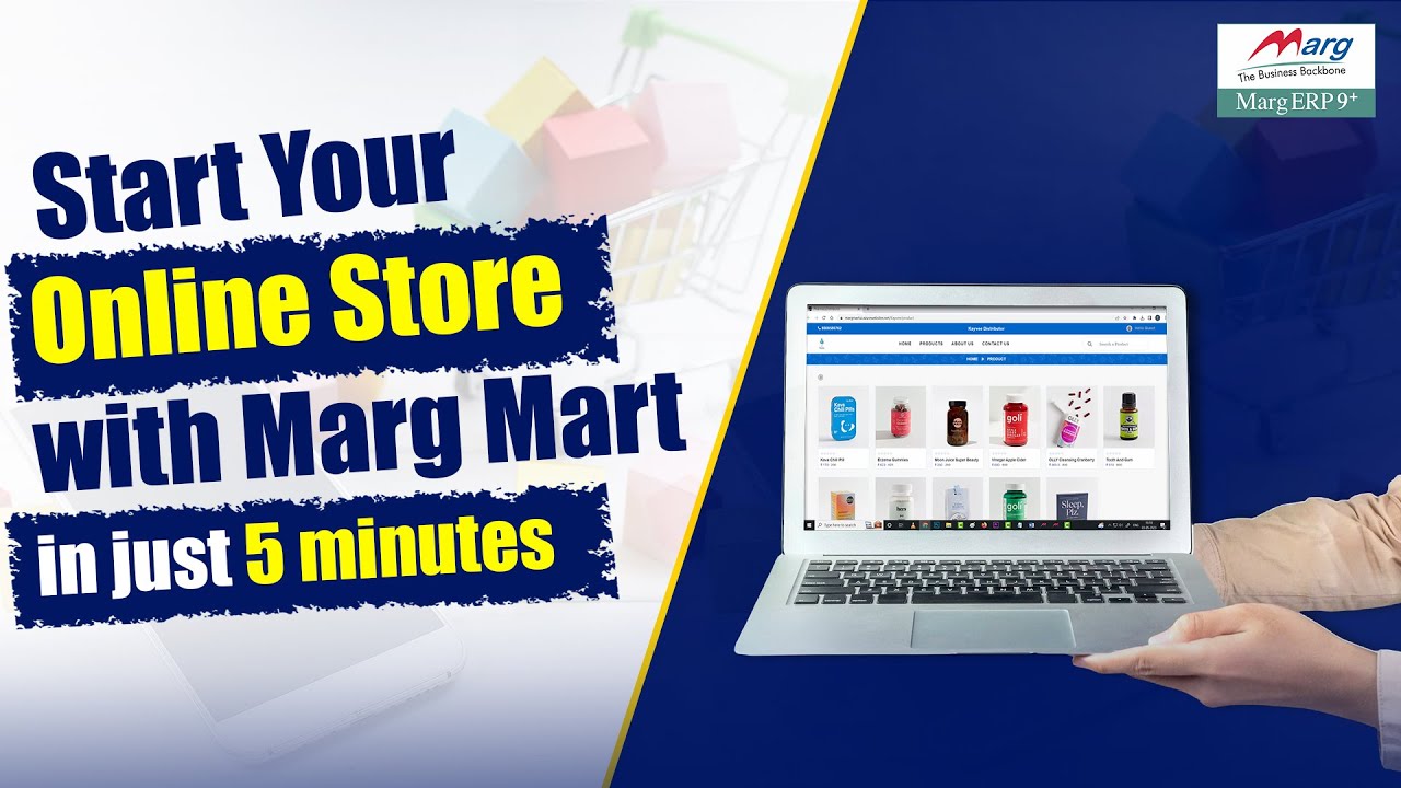 🚀 Launch Your Online Store in Just 5 Minutes with Marg Mart!