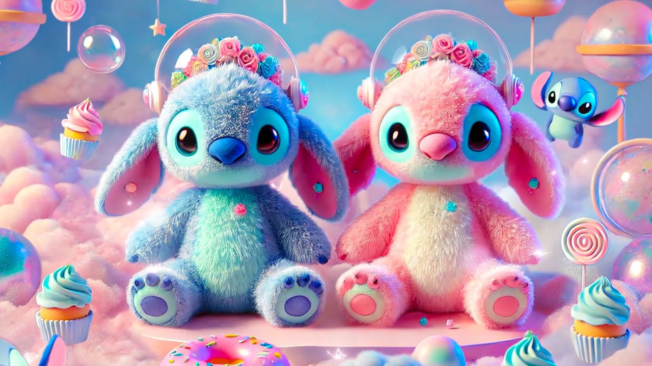 Успокаивающая музыка от Stitch помогает, когда ваш разум не может отключиться 🌙 Снятие тревоги и ...