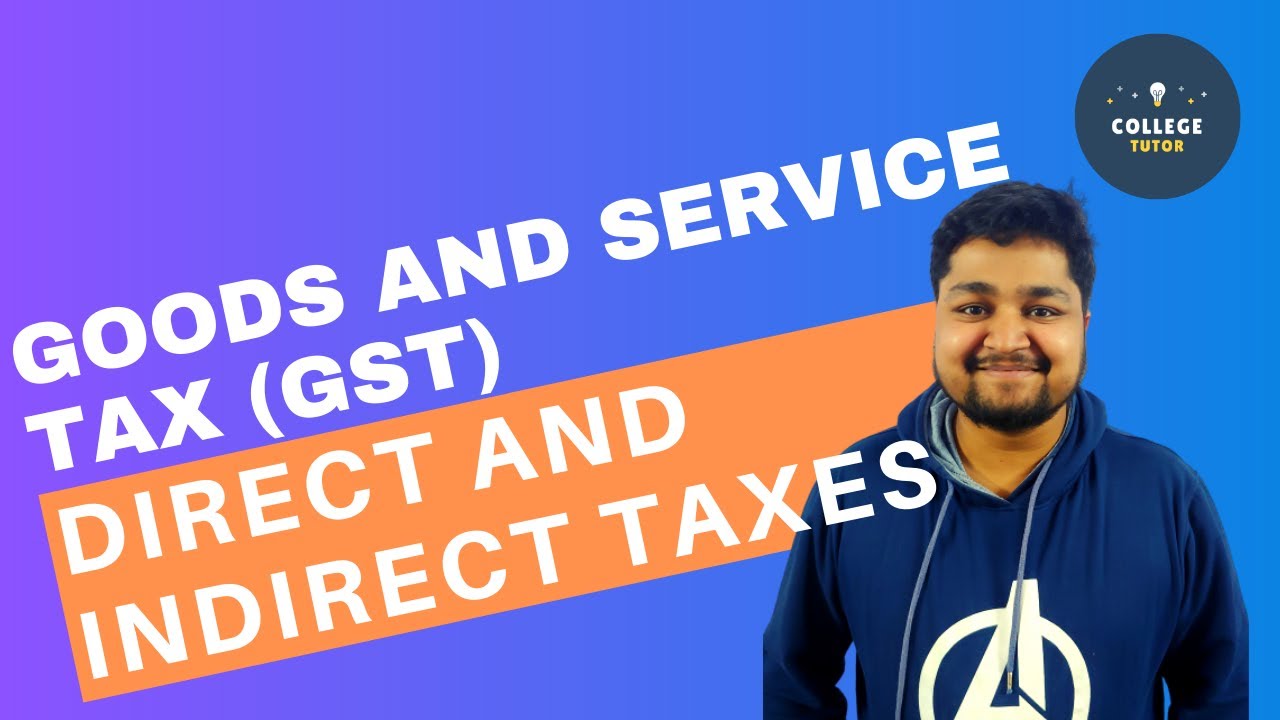 What is tax? | Direct and Indirect Taxes | Goods and Services Tax | Study at Home with me