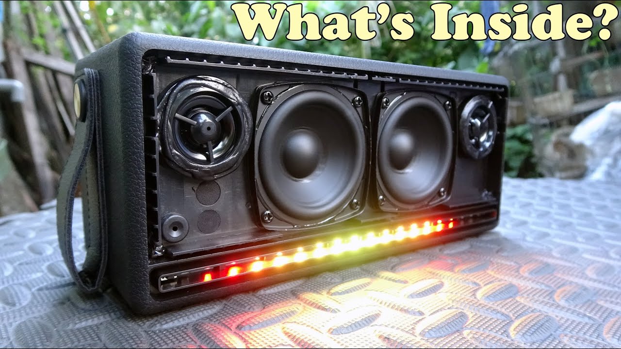 What's Inside Stage GoFree Max 80W Bluetooth Speaker