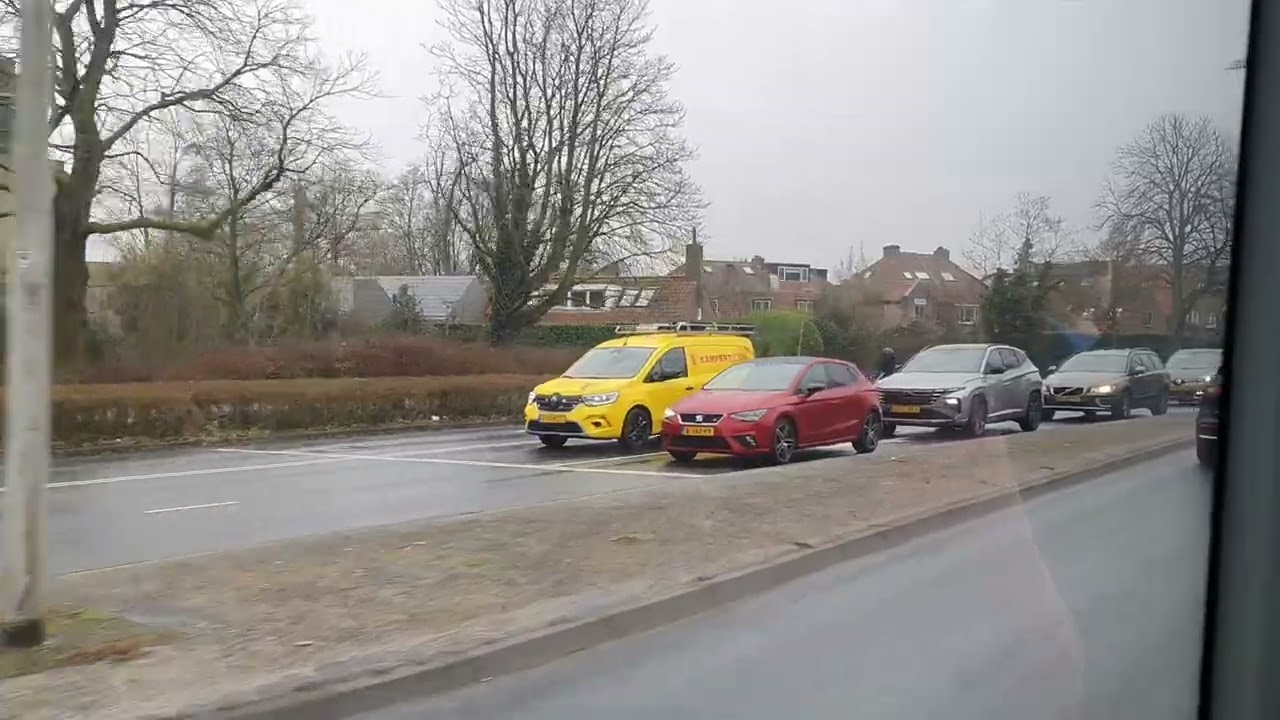 Busrit Lijn 6(Bushalte Amersfoort Koerierstersweg-Amersfoort Centraal)(Keolis U-OV)10 Februari 2026.