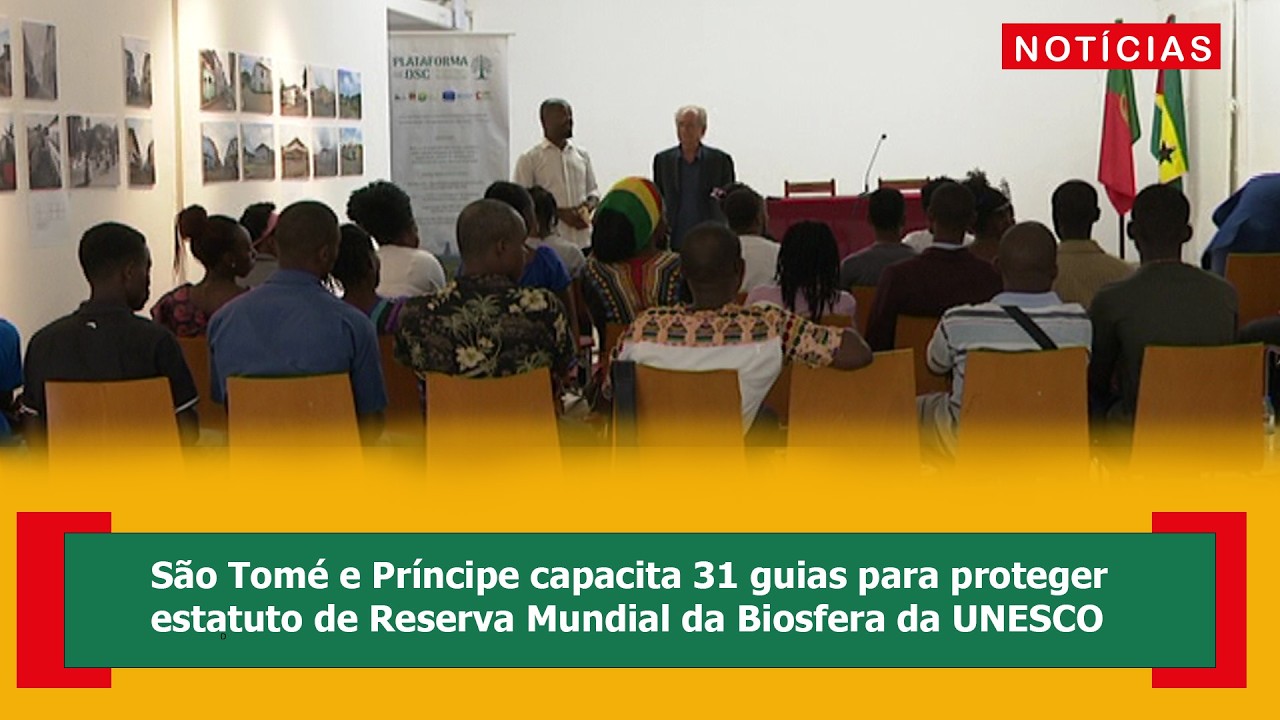 STP capacita 31 guias para proteger estatuto de Reserva Mundial da Biosfera da UNESCO