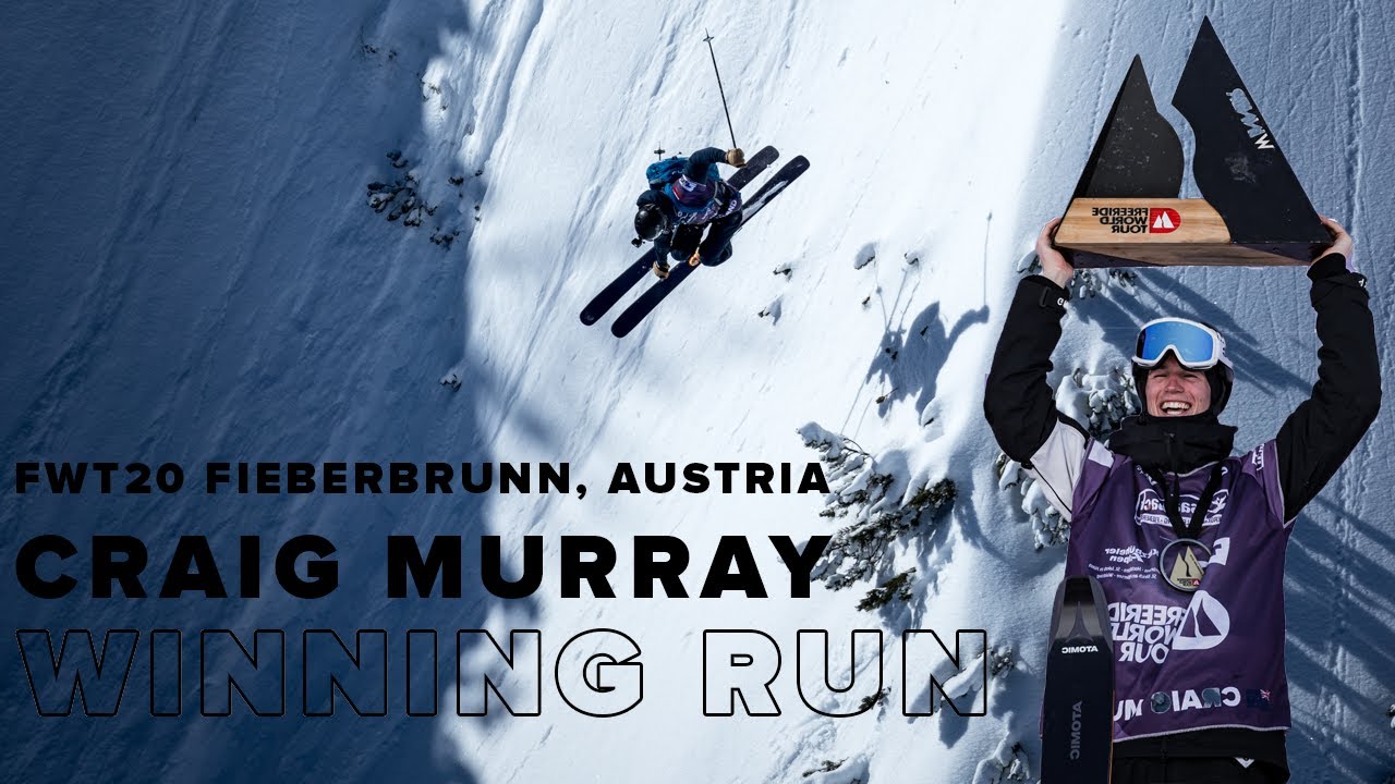 FWT20 Fieberbrunn Austria | Craig Murray Ski Men Winning Run