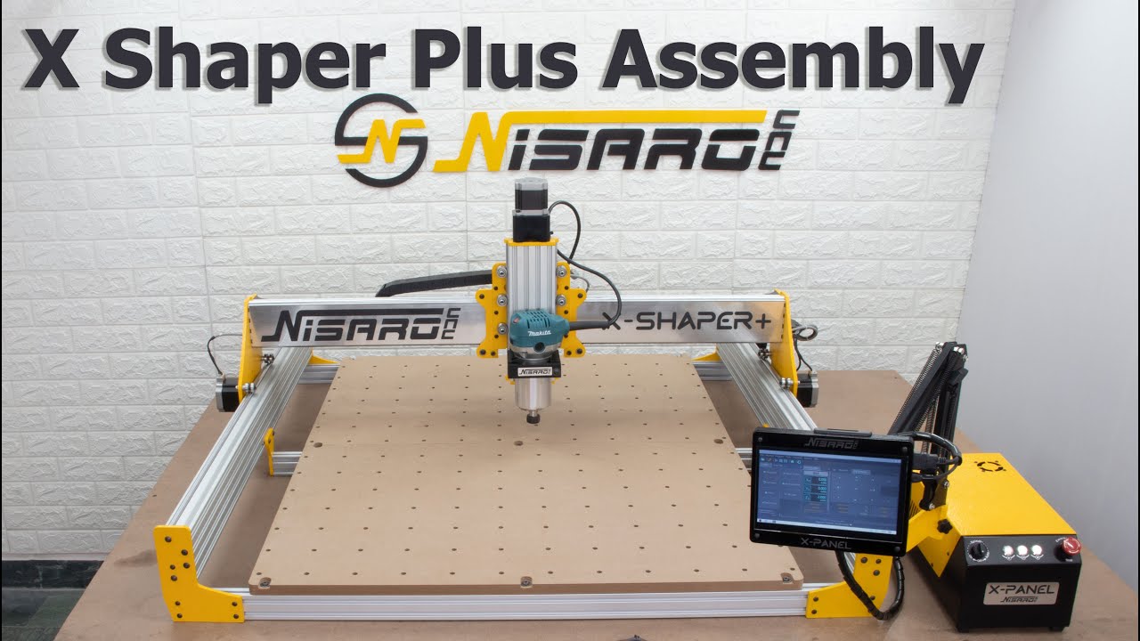 How to assemble cnc router | Official X Shaper Plus CNC Assembly | Nisaro CNC India |