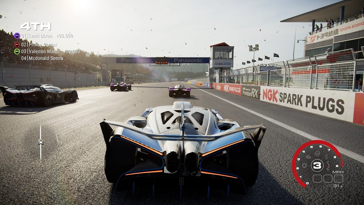 GRID Legends - 300mph+ Bugatti Bolide Gameplay (Winter Blast DLC)