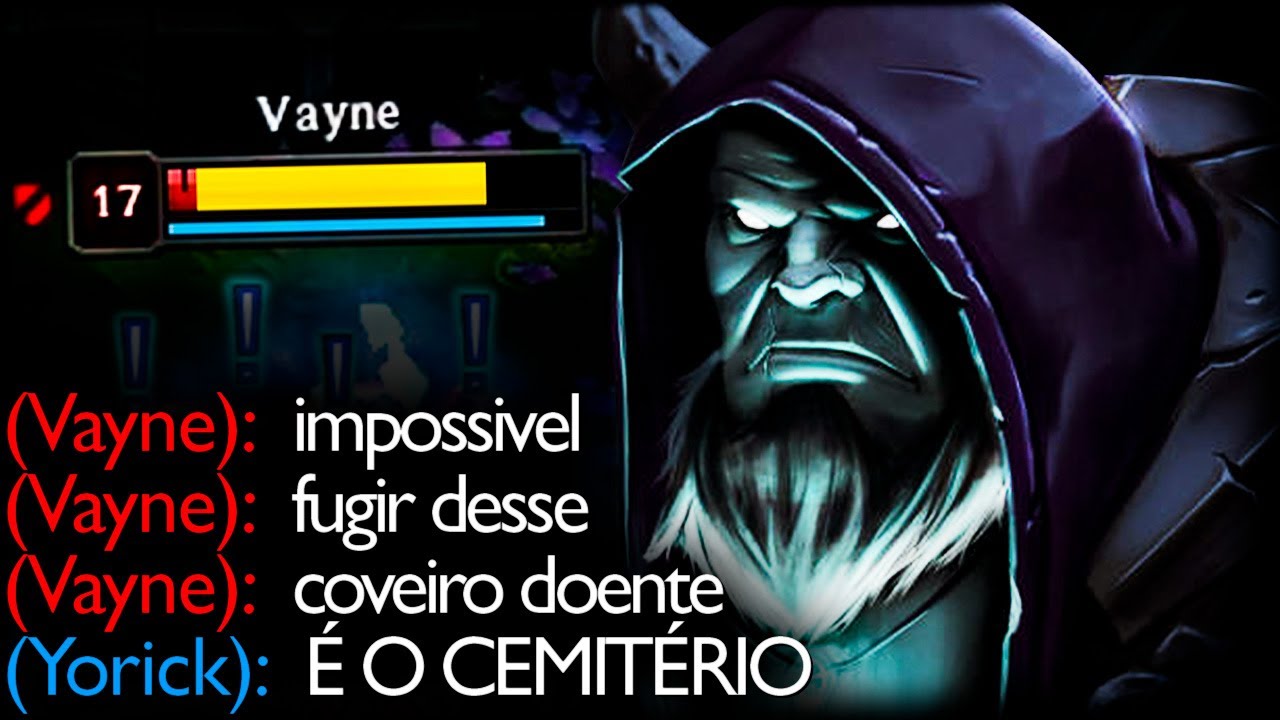 VOU VIRAR MAIN YORICK DEPOIS DESSA GAMEPLAY KKKKKKKKKKKK
