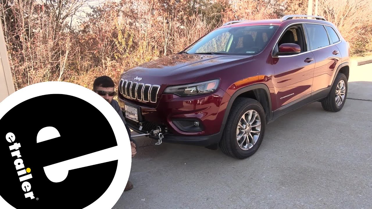 Install: etrailer Invisible Base Plate Kit on a 2021 Jeep Cherokee