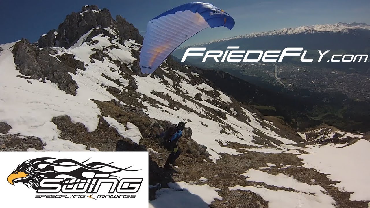 Speedflying Nordkette Innsbruck (Frau Hitt Sattel) - Full Line